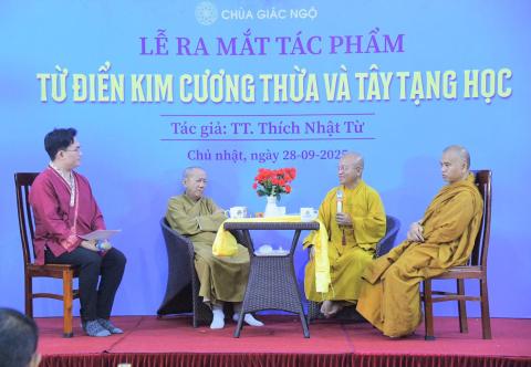 TP.HCM: Ra mắt Từ điển Kim cương thừa và Tây Tạng học