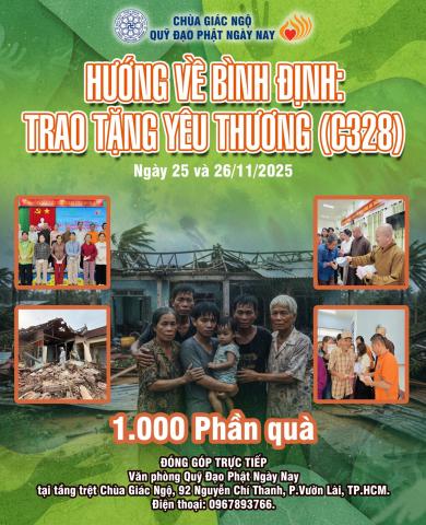Hướng về Bình Định - Trao tặng yêu thương