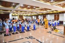 Khóa tu Búp sen từ bi đầu tiên trong năm 2021