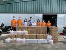 Kết nối sẻ chia vì tuyến đầu chống dịch (trao tặng vật tư y tế cho Bệnh viện Dã chiến thu dung điều trị Covid-19 số 16 và Ban Trị sự GHPG Việt Nam tỉnh Hậu Giang)