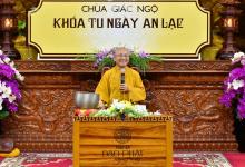 KHÓA TU ‘’NGÀY AN LẠC’’ CUỐI NĂM 2017