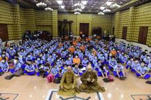 Chùm ảnh: Gần 400 thiếu nhi tham dự khóa tu tại chùa Giác Ngộ