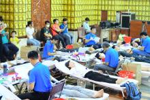 Thành công đơt Hiến máu nhân đạo lần 106 tại chùa Giác Ngộ