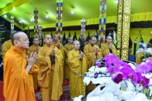 Chùa Giác Ngộ điếu viếng lễ tang HT. Thích Quang Đạo và Mẫu thân ĐĐ. Thích Phước Huệ