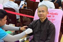 Chùa Giác Ngộ: Gần 400 tình nguyện viên tham gia hiến máu những ngày cuối năm
