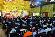 Sôi nổi một ngày tu học tại chùa Giác Ngộ