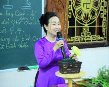 Tái khởi động Lớp cắm hoa tại chùa Giác Ngộ (quận 10, TP.HCM)