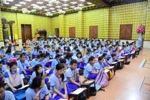 Chùa Giác Ngộ vang tiếng chuông từ bi, chào đón hơn 300 em nhỏ tham gia Khóa tu Búp sen