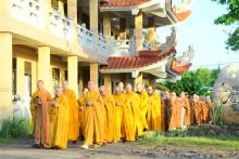 Bắt gặp nhiều niềm vui trong ngày thứ tư tu học tại chùa Quan Âm Đông Hải