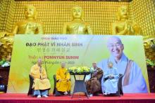 Giao lưu "Đạo Phật vì nhân sinh" chia sẻ kinh nghiệm an sinh xã hội