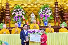 Ngày vui trong ánh Đạo vàng - Lễ hằng thuận tại chùa Giác Ngộ