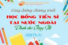 THƯ VẬN ĐỘNG  CÚNG DƯỜNG HỌC BỔNG TIẾN SĨ KÌ 5 (HBTS-5)
