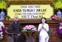 Chùa Giác Ngộ: Khoá tu Ngày An Lạc thứ 32
