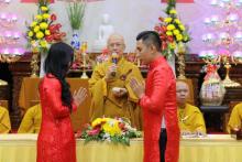 Chùa Giác Ngộ: Lễ hằng thuận của hai Phật tử Ngộ Trí Phát và Giác Liên Châu