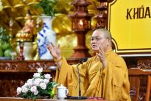 "Từ lũ lụt miền Trung, suy niệm lời Phật dạy trong Kinh Bát đại nhân giác" - Bài thuyết giảng của ĐĐ. Thích Quảng Tịnh