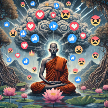 Phật tử nên ứng xử ra sao trước làn sóng truyền thông hỗn loạn trên mạng?