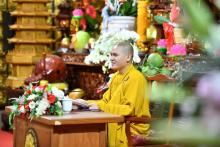 “Tu tập hạnh từ bi” - Bài giảng đầu tiên trong khóa tu Tuổi Trẻ Hướng Phật năm Tân Sửu