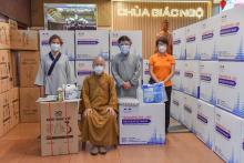 Gần 800 phần thuốc dành cho F0 tầng 1 và tầng 2 là gần 800 ước mong “Hãy thật mạnh khỏe nhé!”