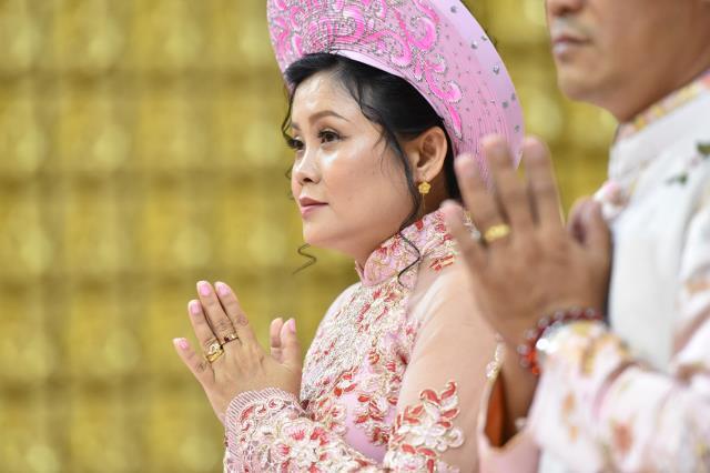 Lễ Hằng Thuận của chú rể Huỳnh Tấn Linh và cô dâu Nguyễn Thị Ngọc Vân