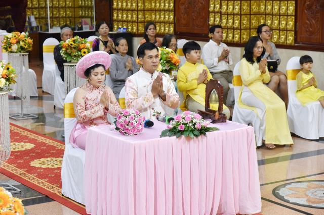 Lễ Hằng Thuận của chú rể Huỳnh Tấn Linh và cô dâu Nguyễn Thị Ngọc Vân