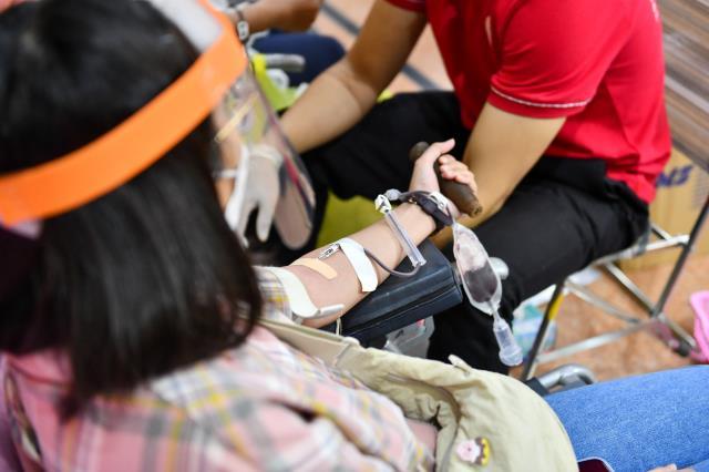 Sáng chủ nhật ý nghĩa với hơn 350 người tham gia hiến máu nhân đạo tại chùa Giác Ngộ