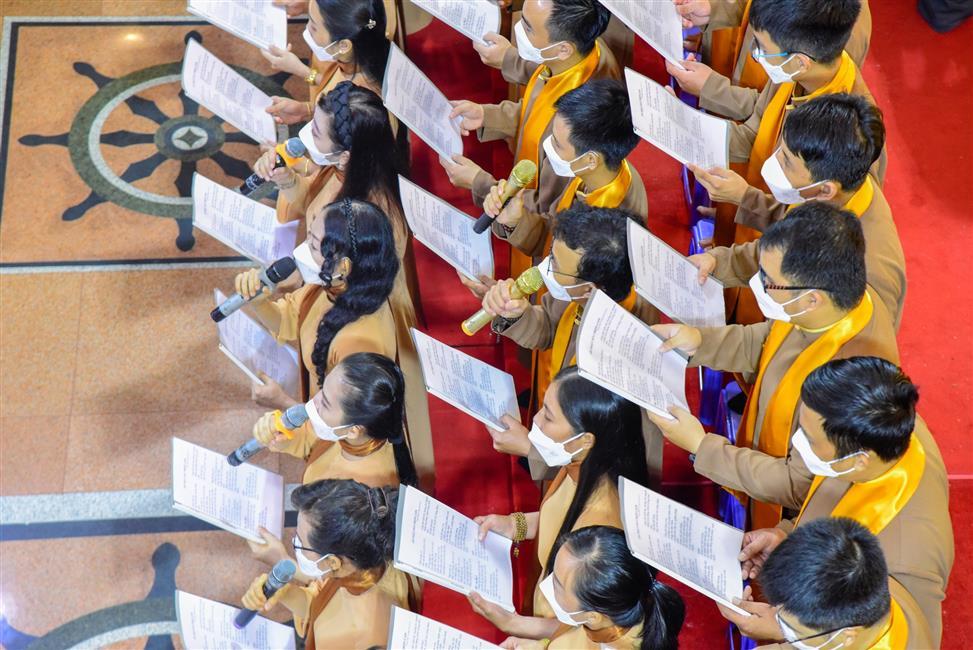 Đại lễ tưởng niệm đức Phật nhập Niết-bàn và mừng Ngày Tiếp nối lần thứ 54 của Sư phụ Thích Nhật Từ