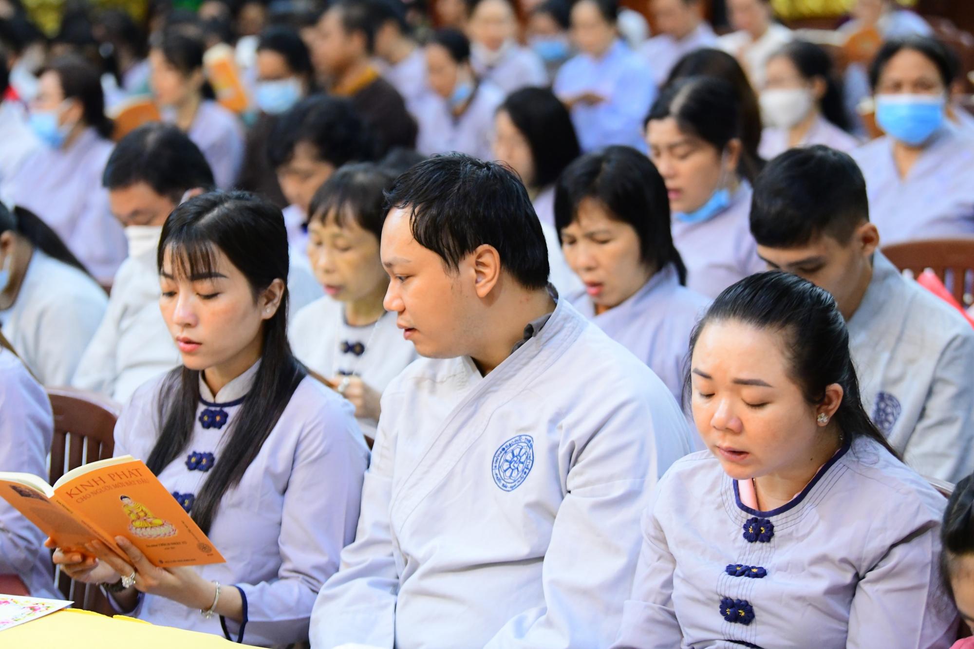 Chùa Giác Ngộ: Gần 300 người phát nguyện trở thành con Phật