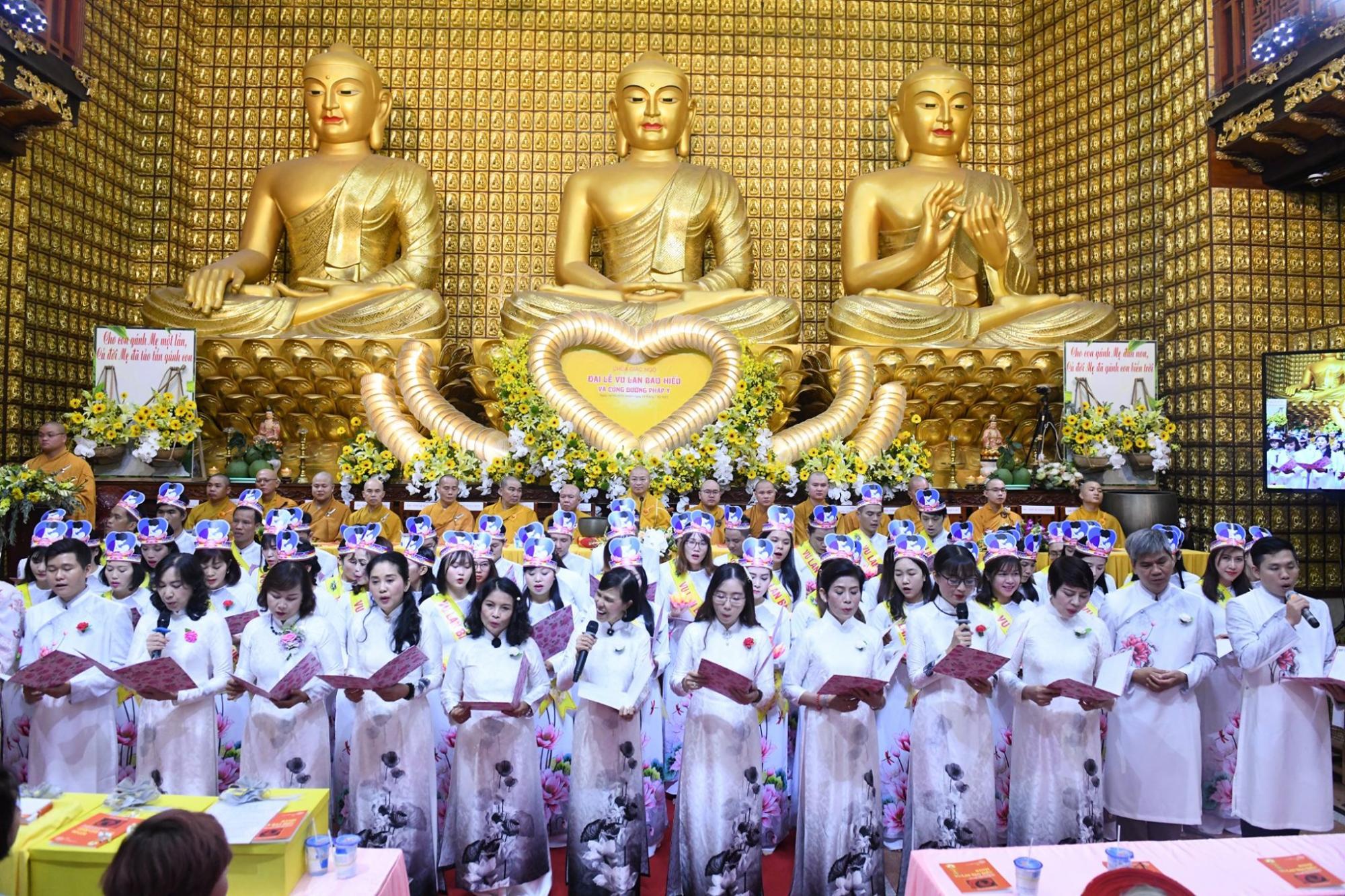 CHÙA GIÁC NGỘ: TRANG NGHIÊM ĐẠI LỄ VU-LAN BÁO HIẾU (14/08/2019)