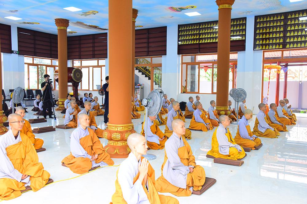 Đoàn 7 BTS Phật giáo Thành phố thăm, sách tấn các hạ trường khu vực ngoại ô