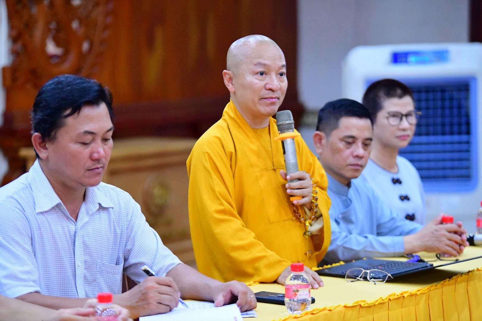 Thống nhất kế hoạch tổ chức Hội trại Phật giáo với hòa bình năm 2023