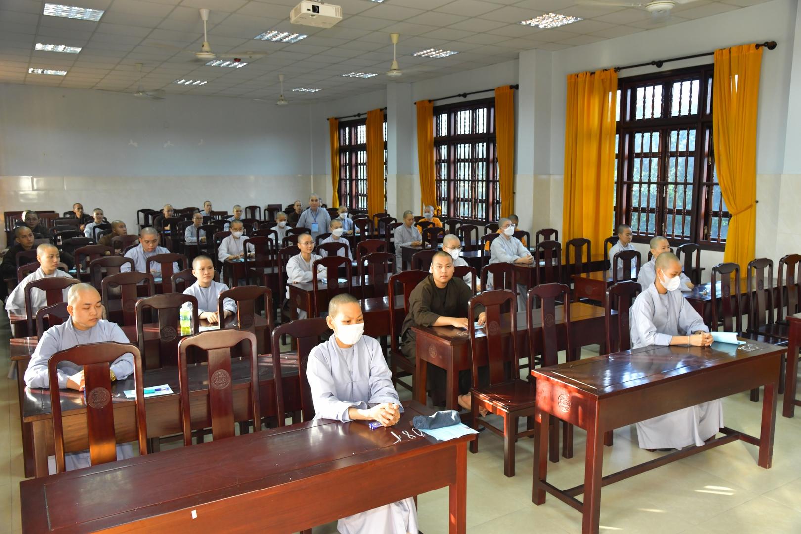 Khai mạc kỳ thi tuyển sinh cử nhân Phật giáo khóa XVIII tại Học viện Phật giáo Việt Nam tại TP.HCM