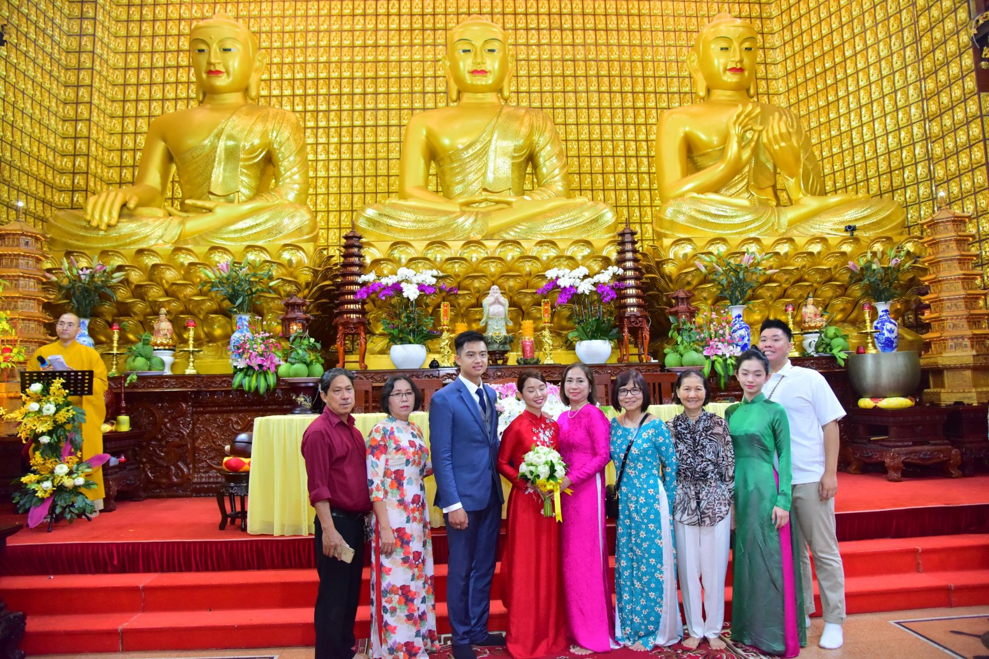 Kết duyên đầu xuân dưới mái già lam Giác Ngộ