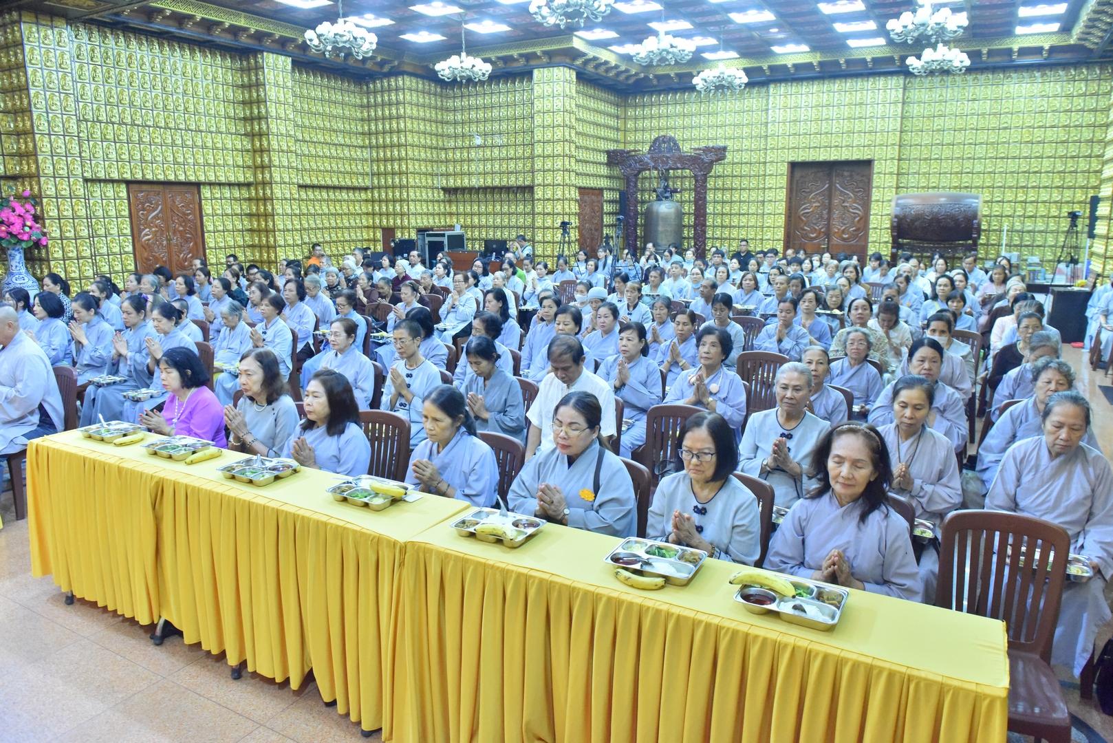 Hình ảnh khóa tu Ngày An Lạc - chùa Giác Ngộ