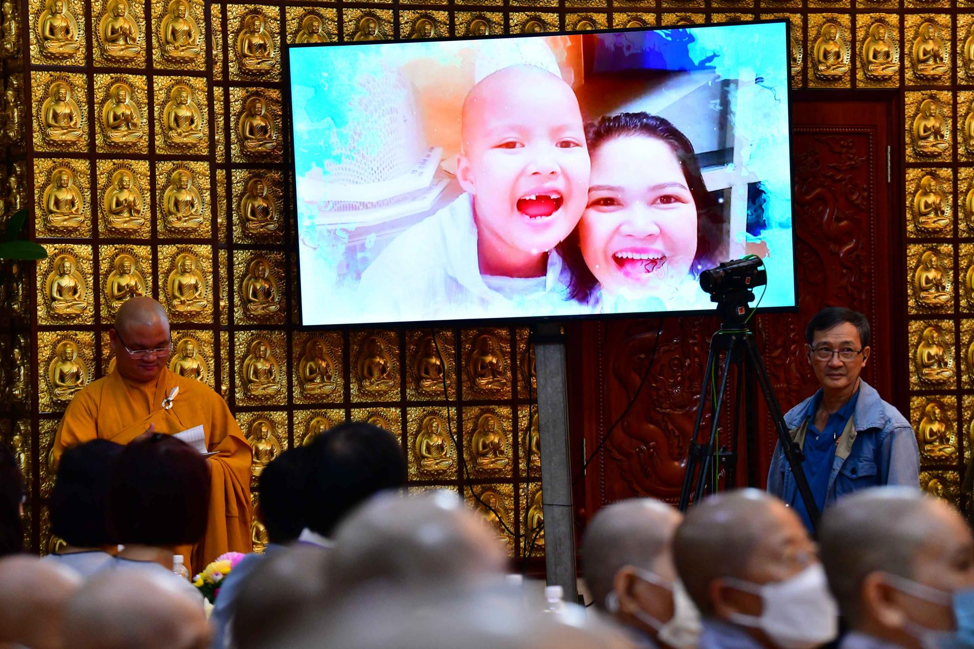 Chùa Giác Ngộ tổ chức lễ cầu siêu cho những trẻ em qua đời vì bệnh hiểm nghèo