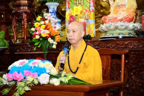 TP.HCM: Thượng tọa Thích Quang Thạnh giảng “Tu trong từng niệm” tại Khóa tu Ngày An Lạc chùa Giác Ngộ 