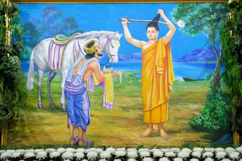 CHÙA GIÁC NGỘ: TRANG NGHIÊM LỄ TƯỞNG NIỆM NGÀY ĐỨC PHẬT XUẤT GIA (MÙNG 8 THÁNG 2 ÂL)