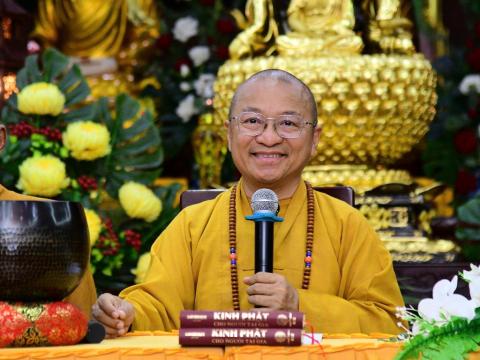 LỄ KHAI GIẢNG LỚP PHẬT PHÁP CĂN BẢN & NÂNG CAO HOÀN MÃN, QÚY PHẬT TỬ MANG NIỀM HOAN HỶ TRỌN VẸN VỀ NHÀ