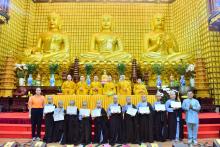 Lễ xuất gia gieo duyên tri ân cho 10 hành giả nhí chùa Giác Ngộ 