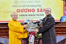 Đại đức Thích Khải Tuấn - Tăng sĩ trẻ hoằng pháp thời 4.0