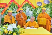 Viếng tang Trưởng lão Hòa thượng Thích Giác Quang