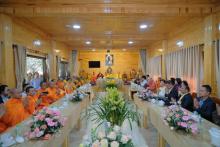 Đoàn Phật giáo Đông Dương thăm Thiền viện Trúc Lâm (Đà Lạt)