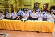 Một ngày tu học sôi nổi tại chùa Giác Ngộ (quận 10, TP.HCM)