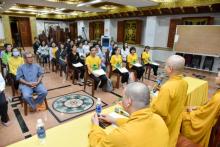 Chùa Giác Ngộ: Tổng kết và Khai giảng lớp giáo lý Bát Chánh Đạo cơ bản khóa 12 và nâng cao khóa 5