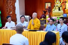 Thống nhất kế hoạch tổ chức Hội trại Phật giáo với hòa bình năm 2023