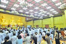 Khóa lễ sám hối định kỳ tại chùa Giác Ngộ