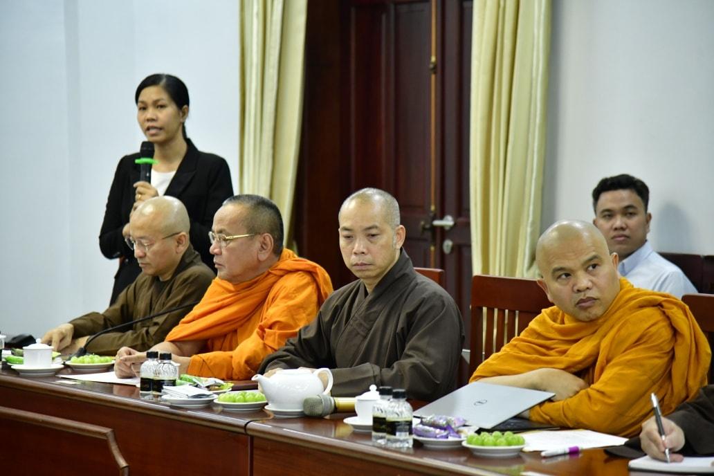 HĐĐH Học viện PGVN Tại TPHCM tổ chức phiên họp thảo luận về việc thiết kế và bàn giao của Thư viện mới