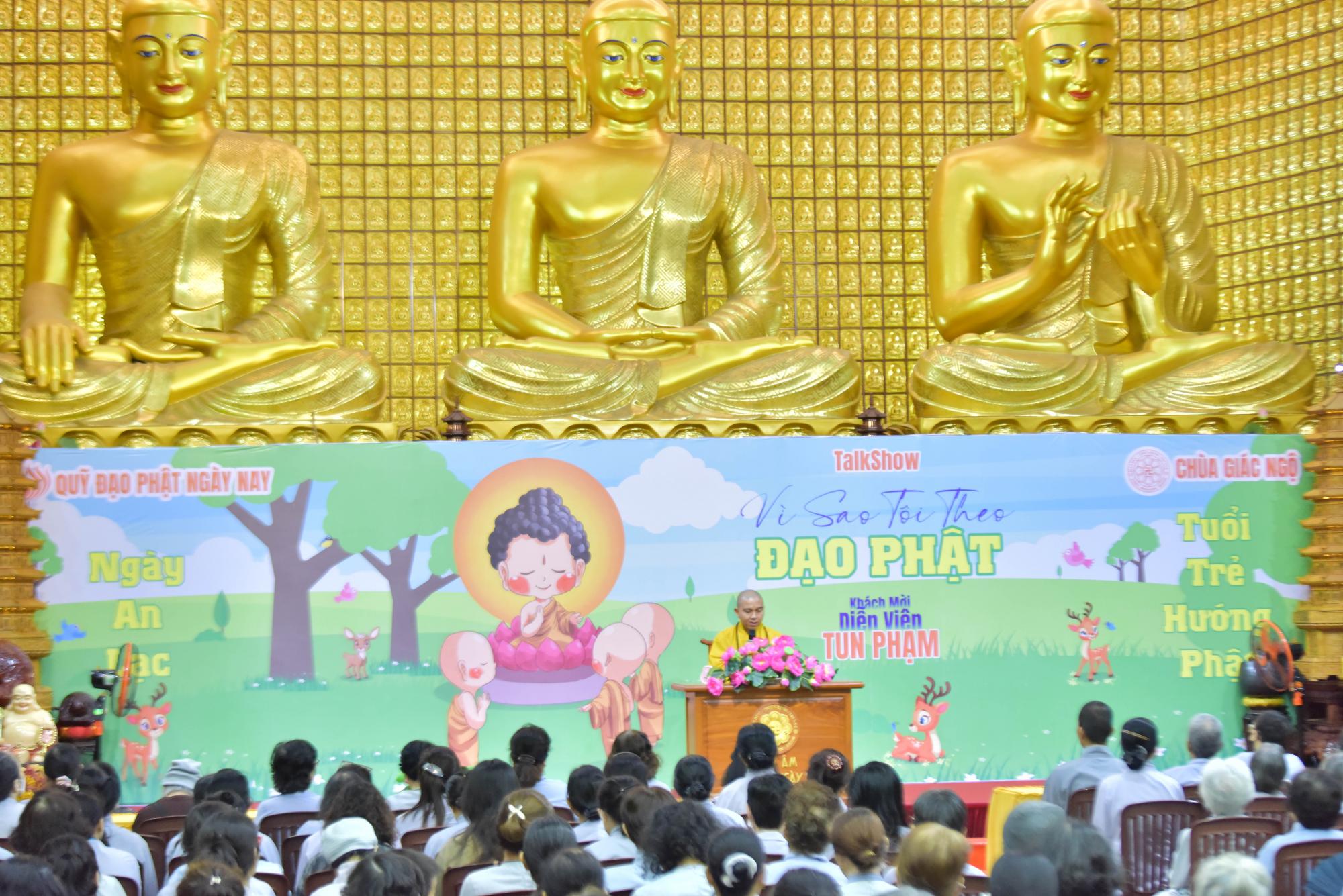 Những bài học về hạnh phúc từ pháp thoại của Thầy Ngộ An trong khóa tu Ngày An Lạc chùa Giác Ngộ