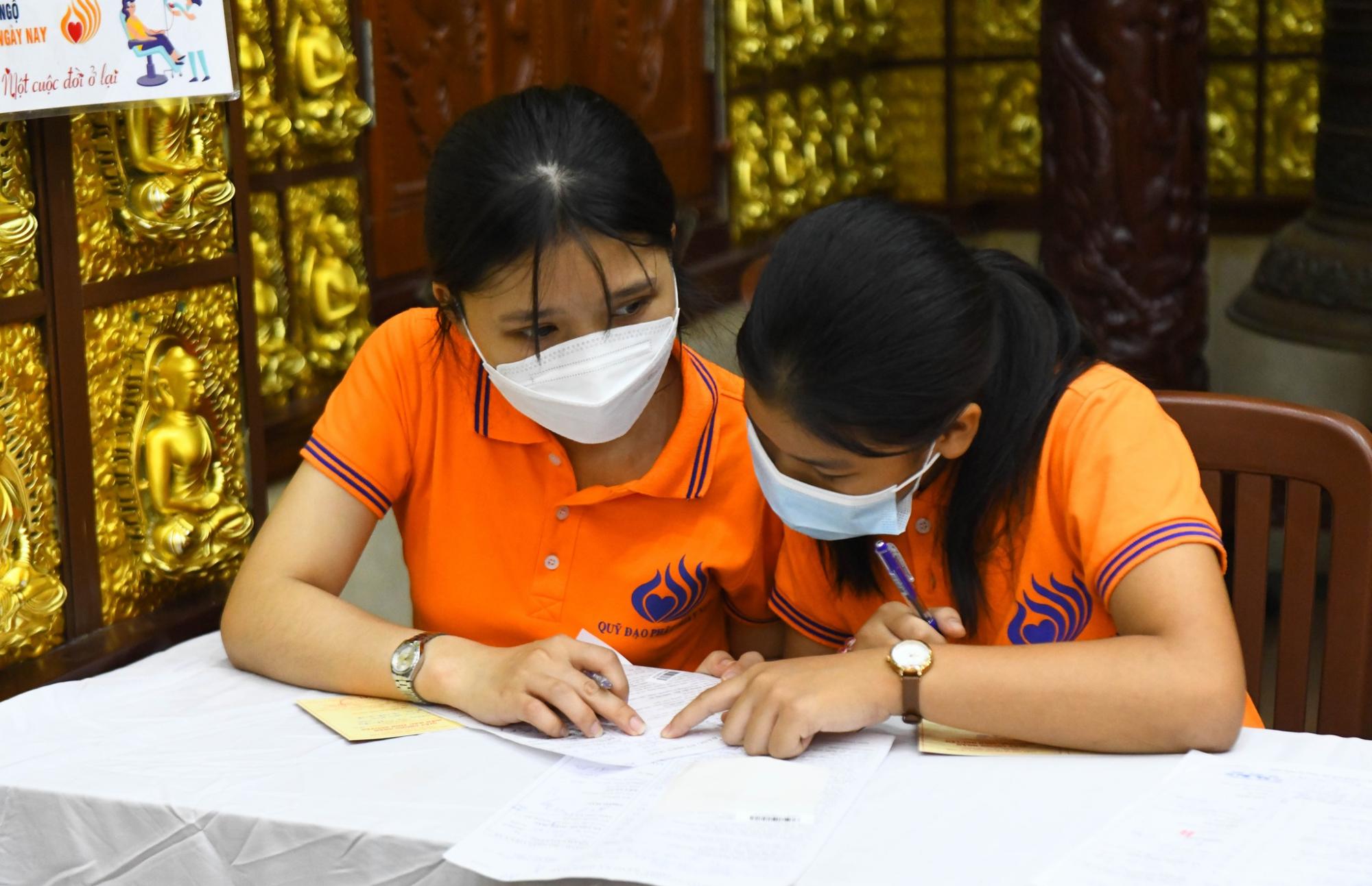 Chùa Giác Ngộ: Gần 450 tình nguyện viên hiến máu đầu xuân