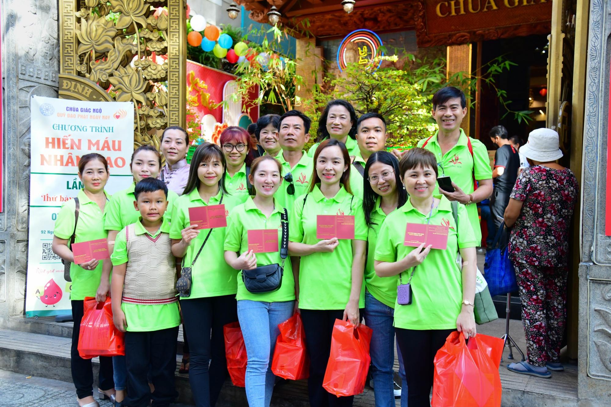 Chùa Giác Ngộ: Gần 450 tình nguyện viên hiến máu đầu xuân