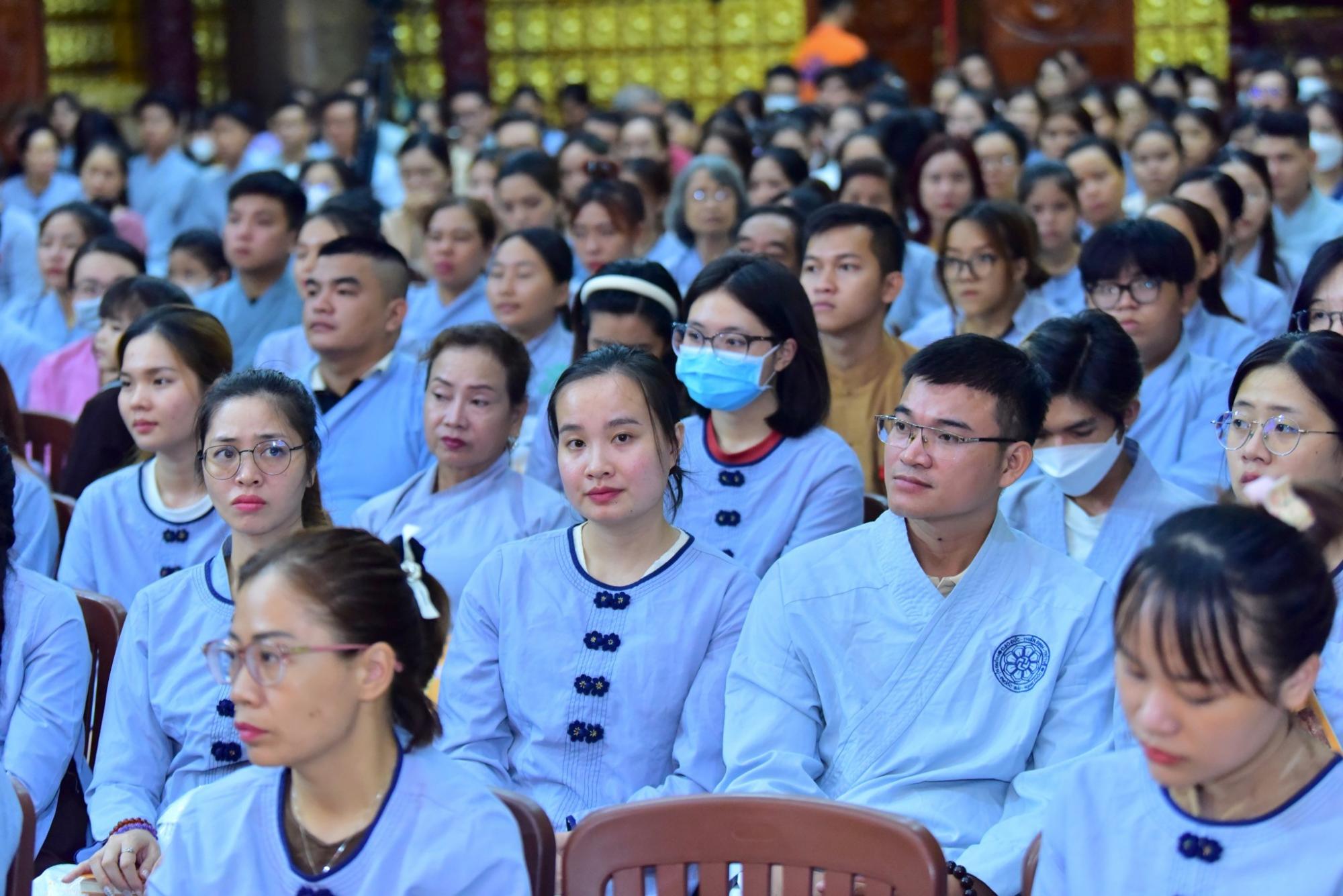 Lễ Quy y dịp rằm tháng 7 tại chùa Giác Ngộ